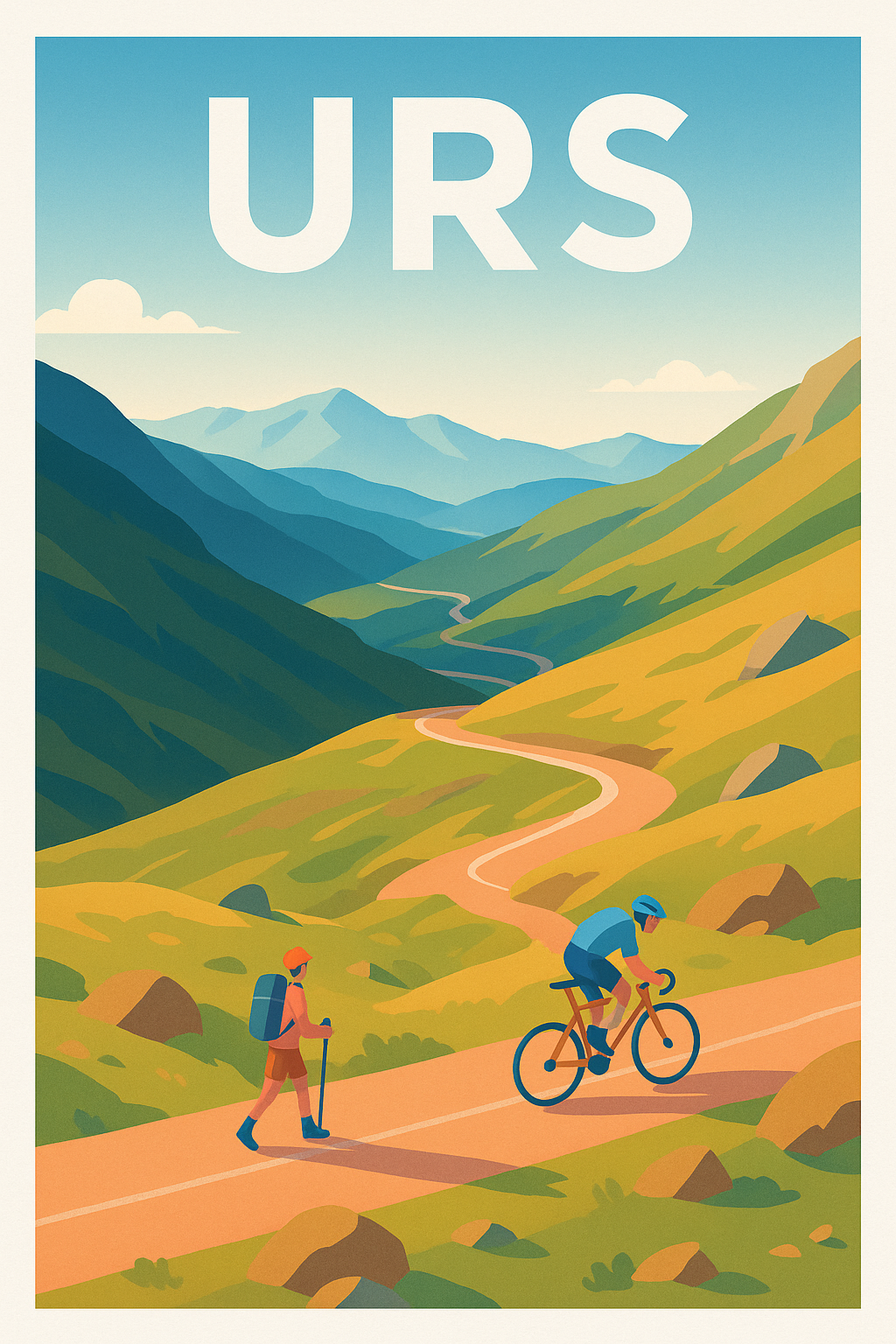Affiche Urs — Évasion en pleine nature · poster d'art de Urs
