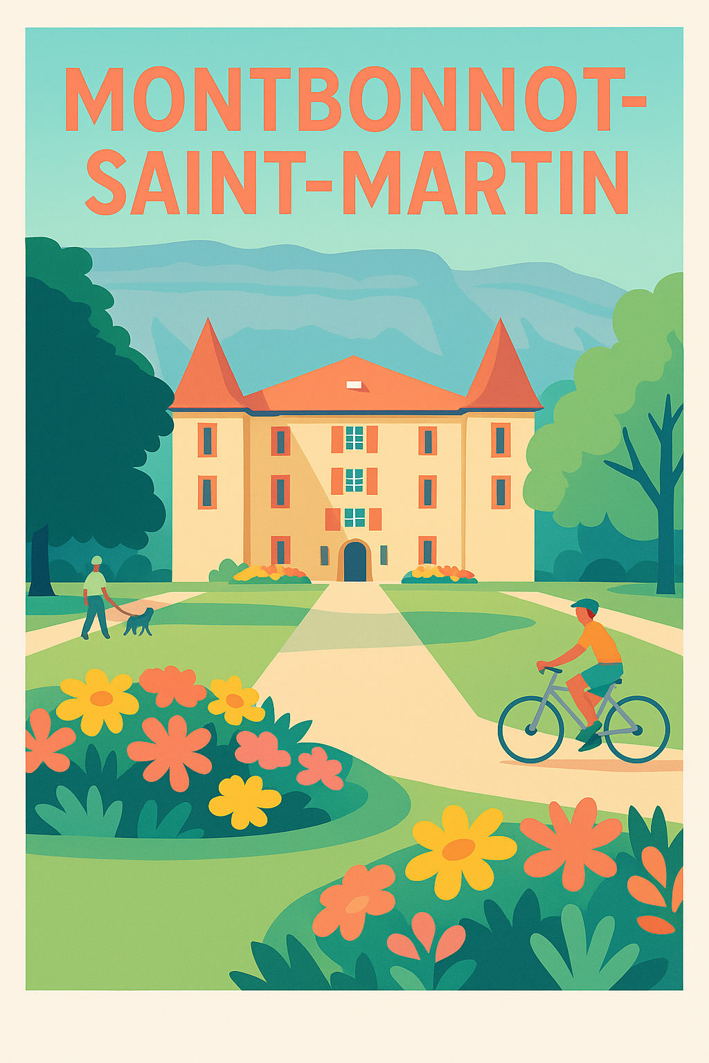 Affiche de Montbonnot-Saint-Martin - Nature et patrimoine au cœur des Alpes