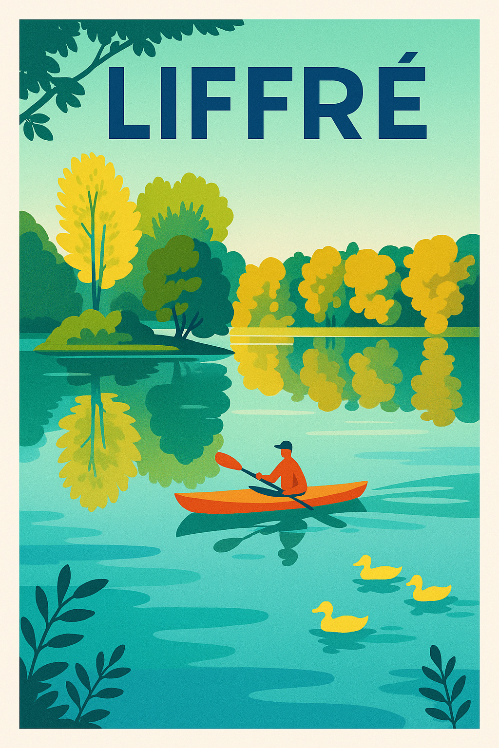 Affiche de Liffré - Escapade nature au fil de l'eau