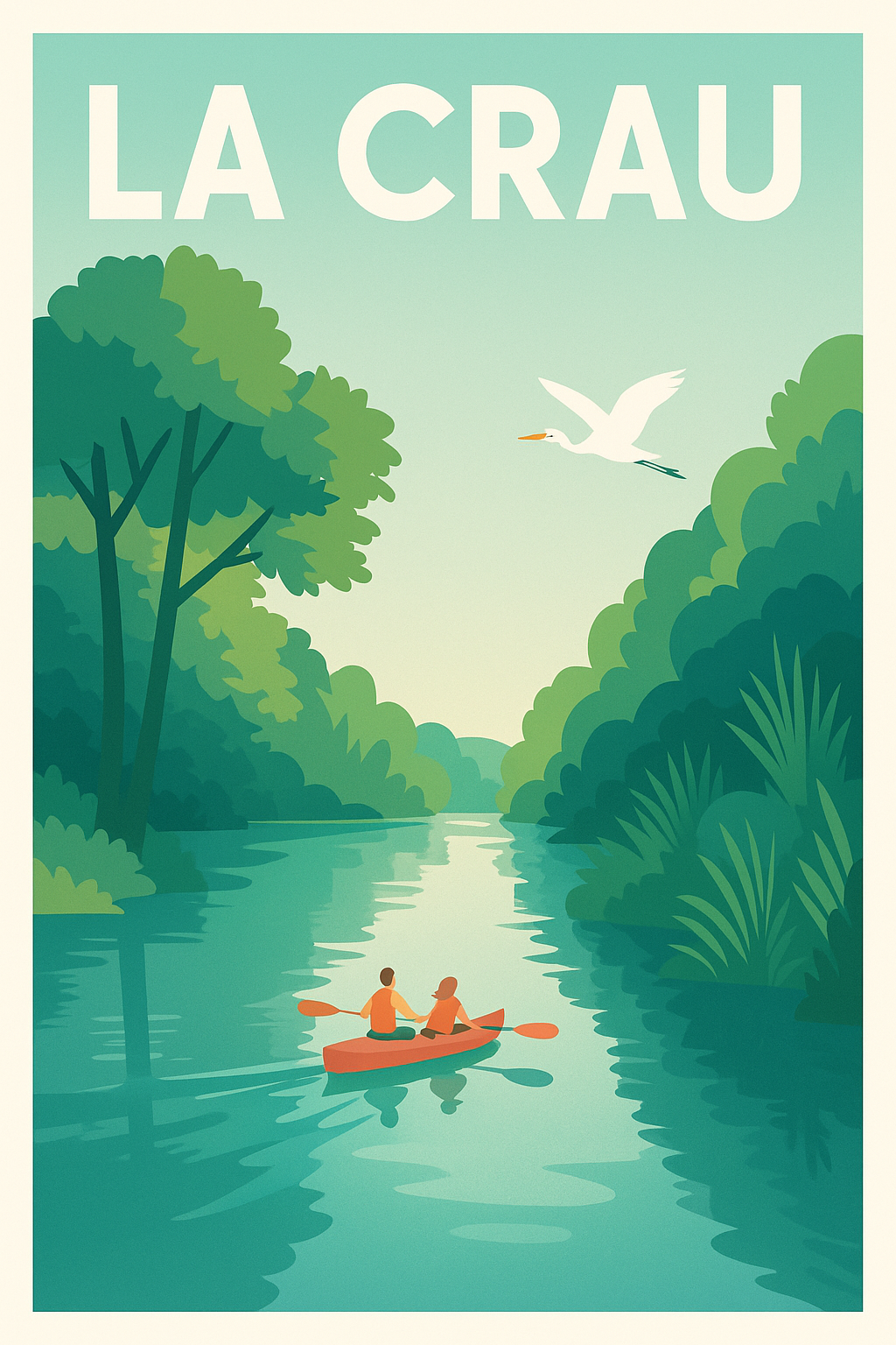 Affiche de La Crau - L'évasion nature au fil de l'eau