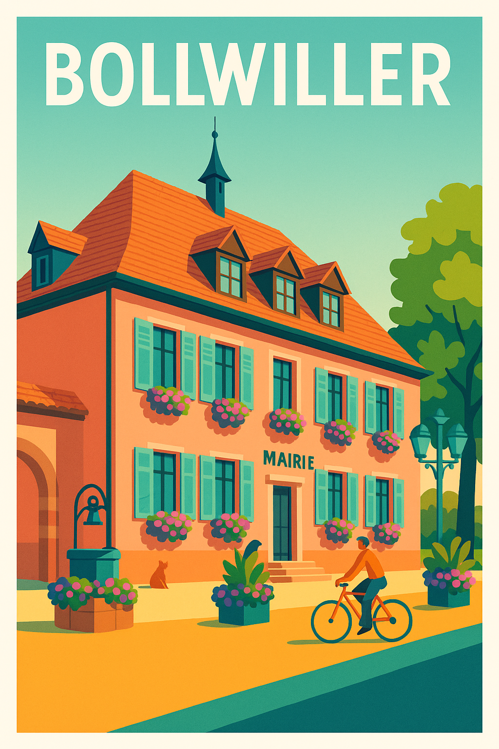 Affiche de Bollwiller - Charme et Sérénité à la Mairie