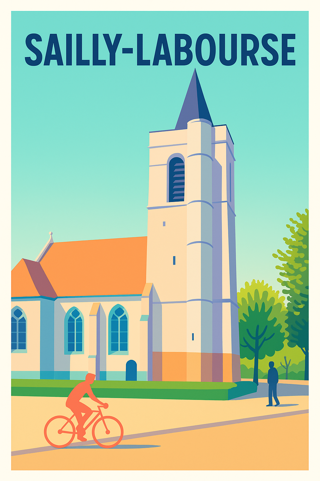Affiche de Sailly-Labourse - Sérénité et patrimoine au cœur de la ville