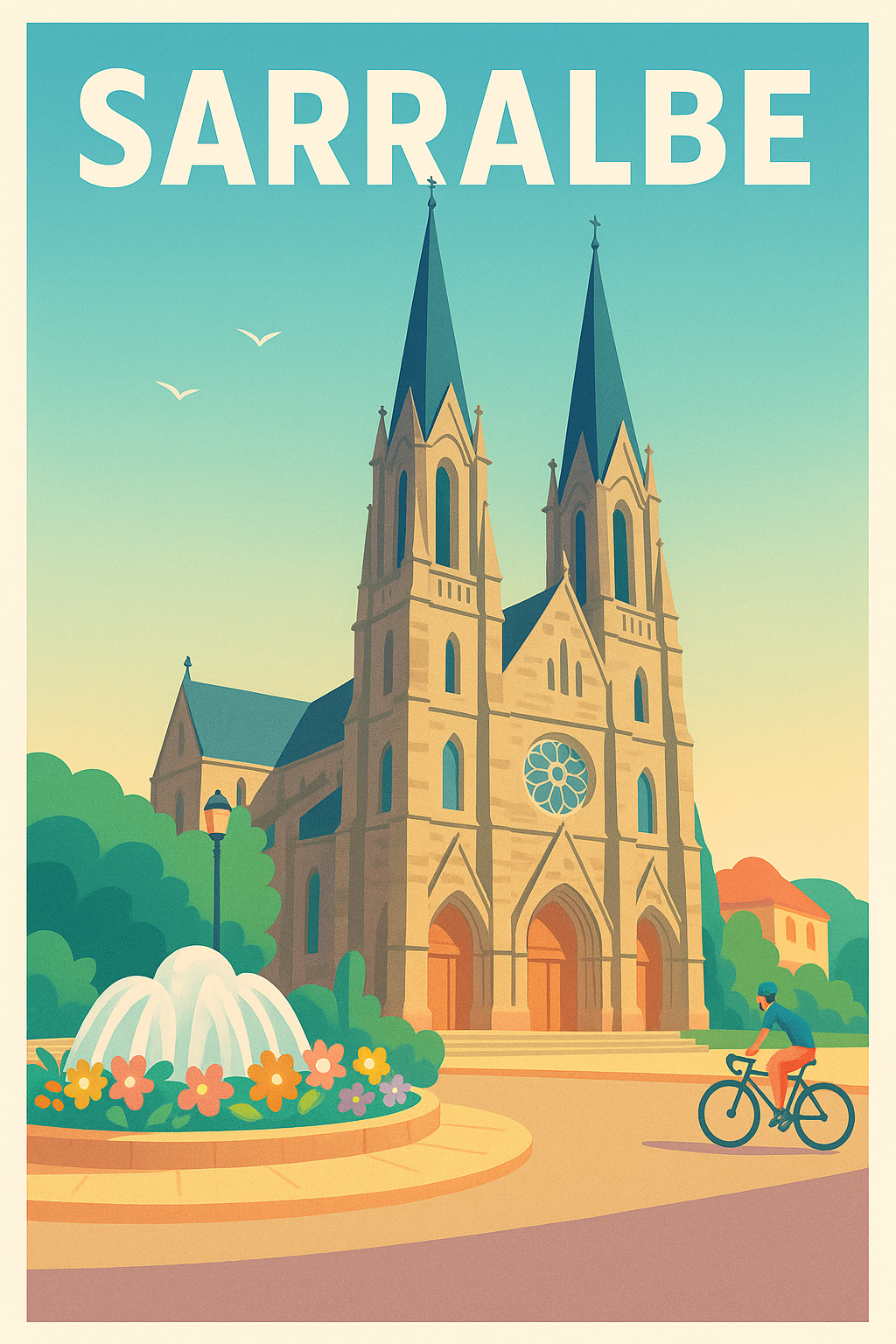 Affiche de Sarralbe - Charme et sérénité au cœur de la ville