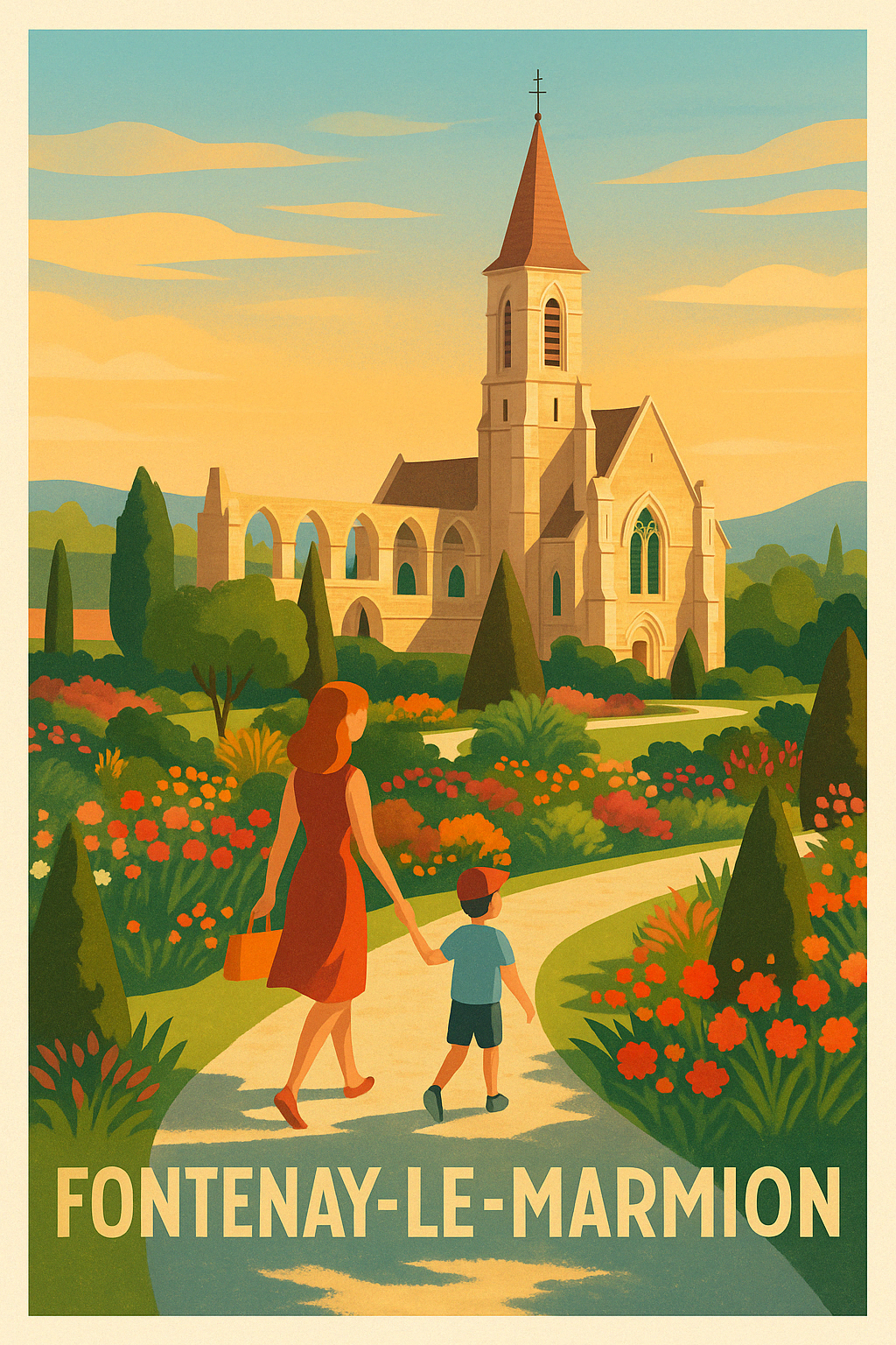 Fontenay-le-Marmion - Promenade au cœur d'un village fleuri