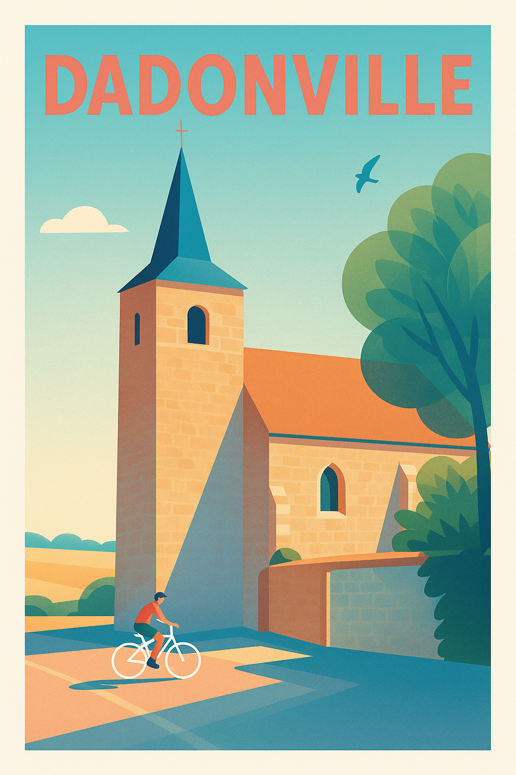 Affiche de Dadonville - Charme et quiétude au cœur du village