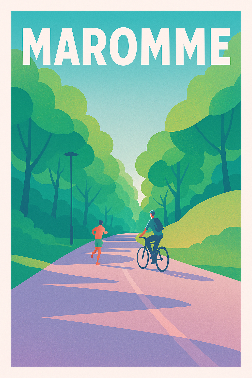 Affiche de Maromme - Douce promenade en pleine nature