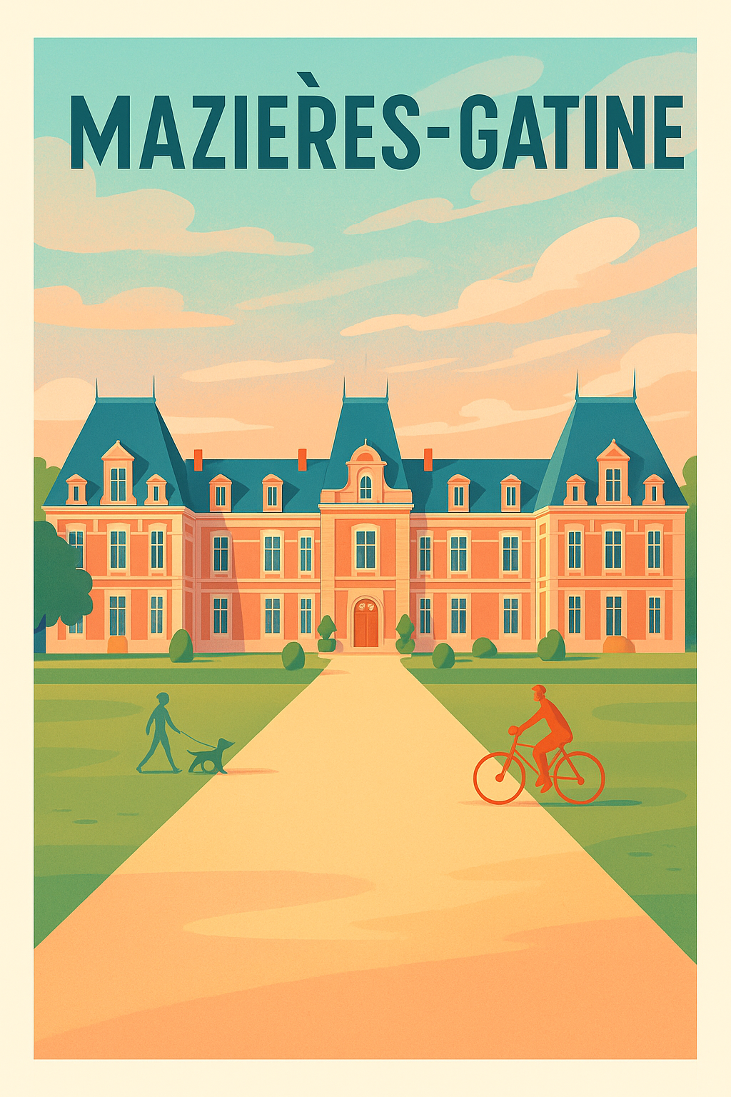 Affiche de Mazières-en-Gâtine - Élégance et sérénité au cœur de la campagne