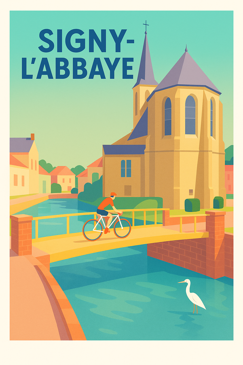 Affiche de Signy-l'Abbaye - Charme paisible et architecture locale