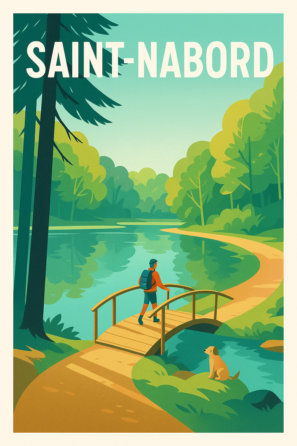 Affiche de Saint-Nabord - Évasion Nature et Sérénité