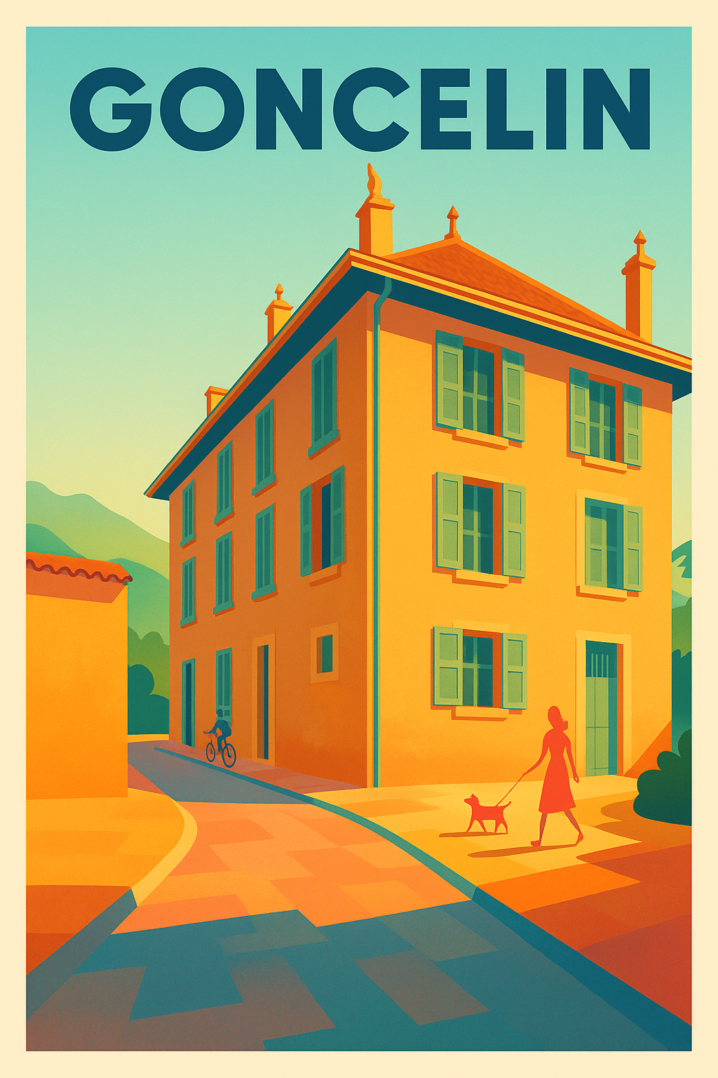 Affiche de Goncelin - Charme et Sérénité au Cœur de la Ville
