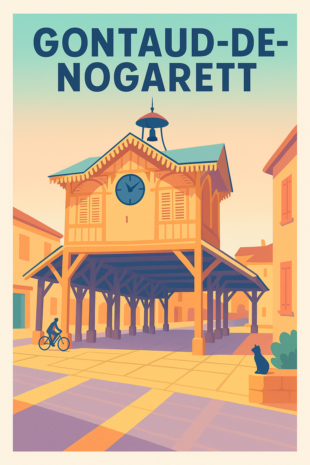 Affiche de Gontaud-de-Nogaret - Charme et sérénité au cœur du Lot-et-Garonne