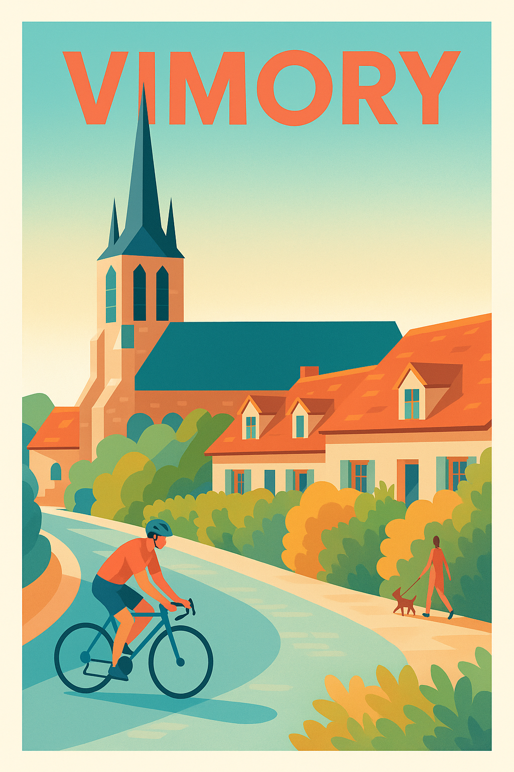 Affiche de Vimory - Charme bucolique et douceur de vivre