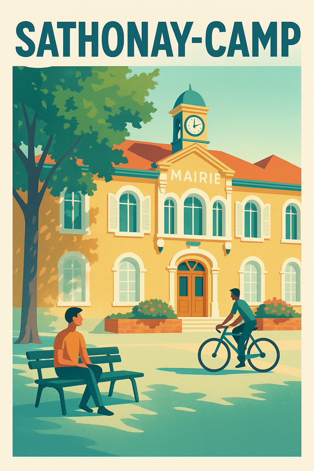 Affiche de Sathonay-Camp - Charme et Sérénité au Cœur de la Ville