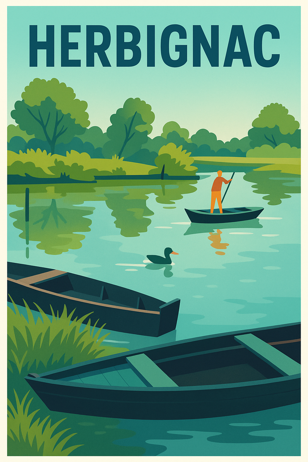 Affiche de Herbignac - Sérénité au fil de l'eau
