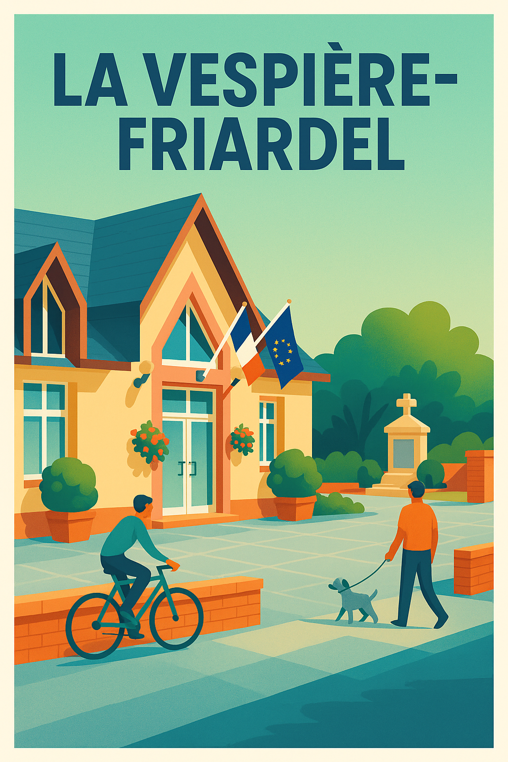 Affiche de La Vespière-Friardel - Charme et tranquillité au cœur de la Normandie
