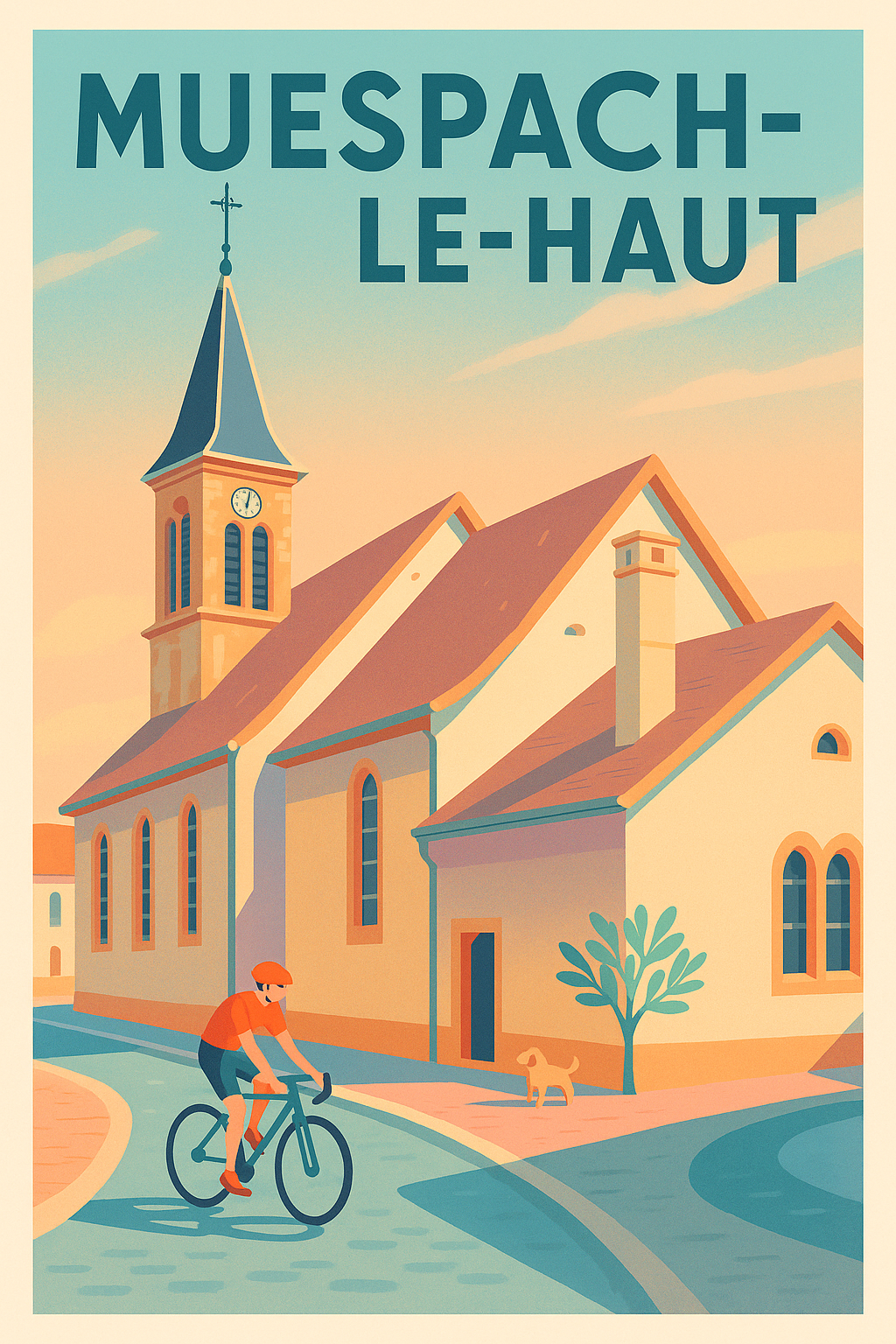 Affiche de Muespach-le-Haut - Charme et sérénité au cœur du village