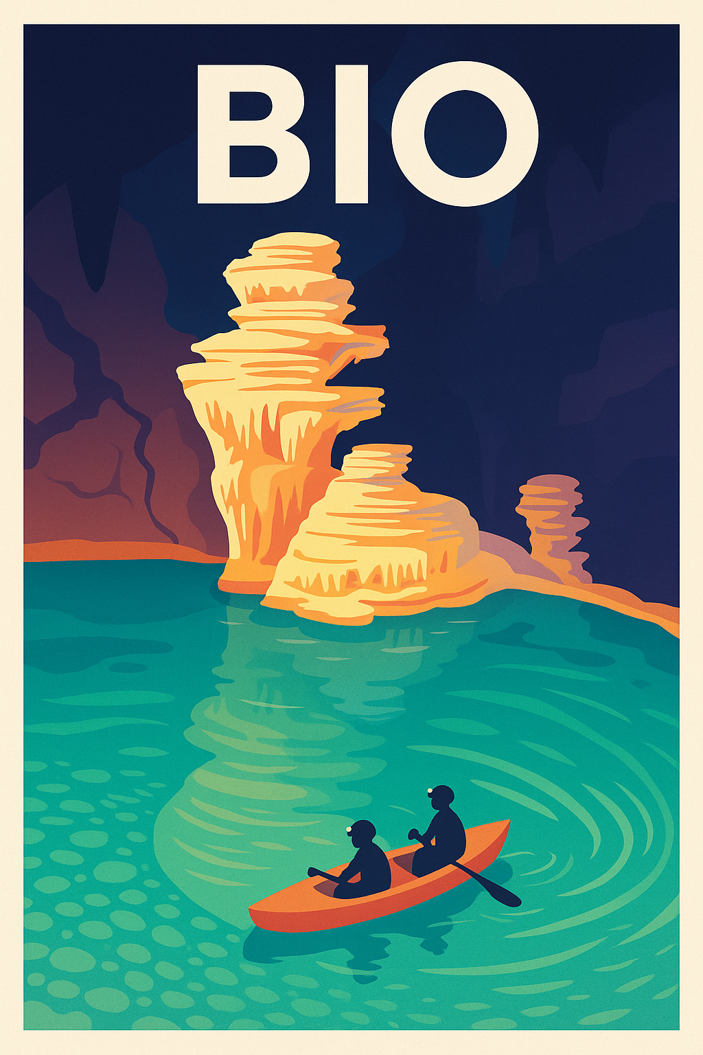 Affiche Bio — Exploration aquatique fascinante · poster d'art de Bio