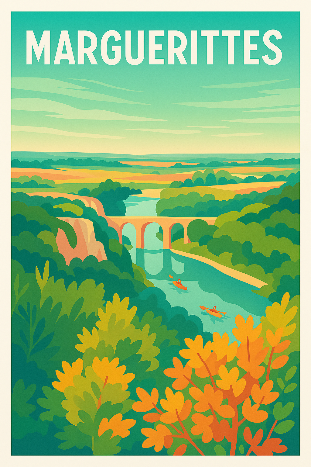 Affiche de Marguerittes - Évasion Naturelle au Cœur du Languedoc