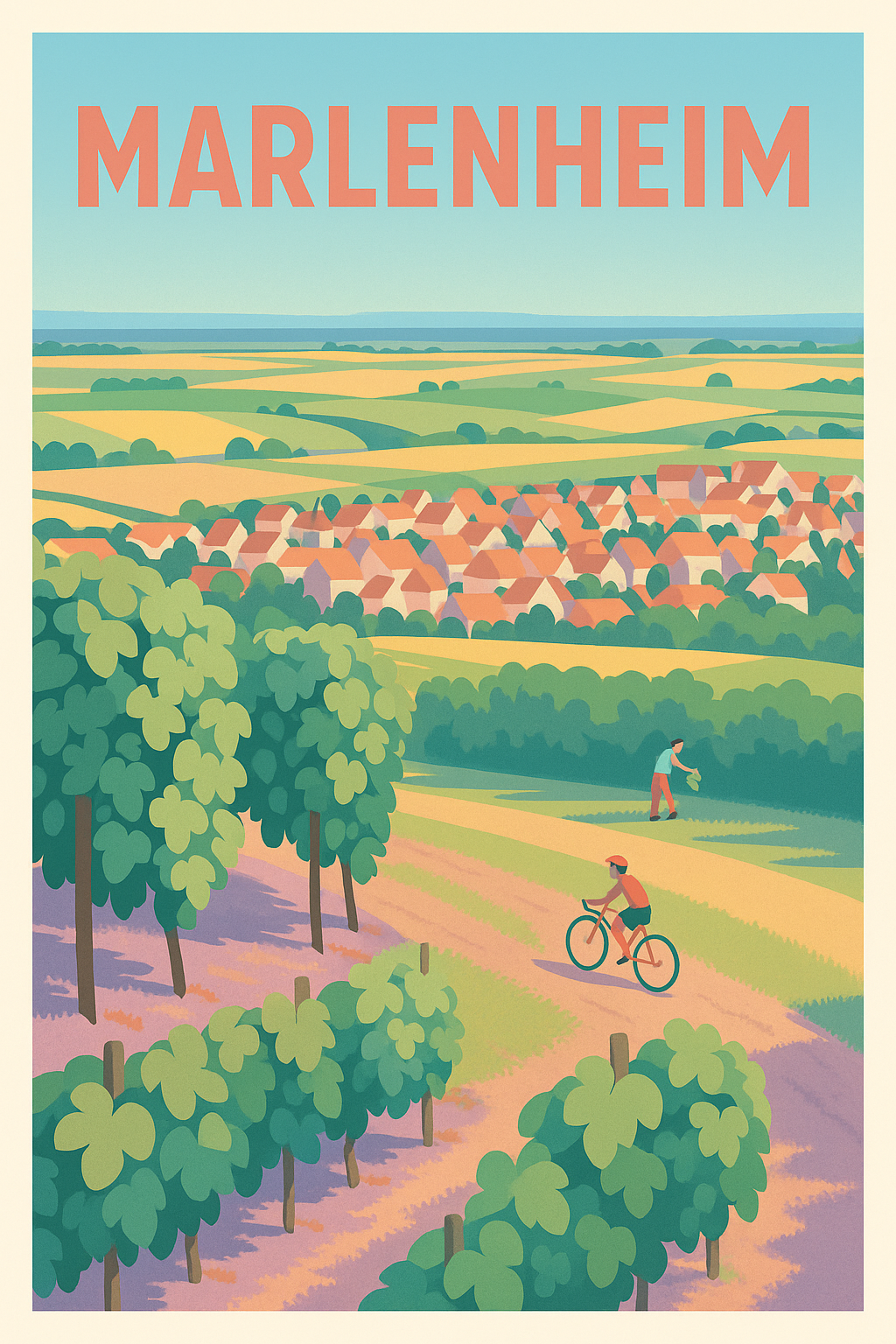 Affiche de Marlenheim - Escapade bucolique au cœur des vignobles