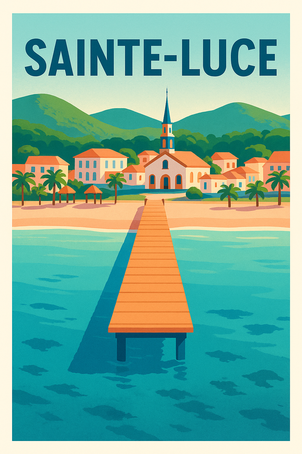 Affiche de Sainte-Luce - Évasion tropicale sur la baie