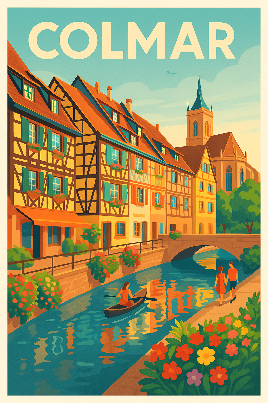 Colmar - Charme alsacien au fil de l'eau