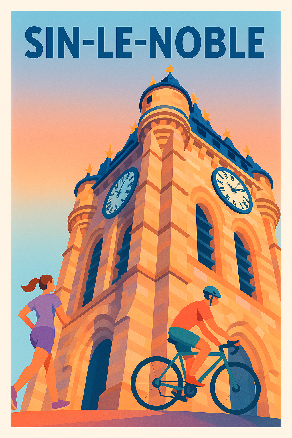 Affiche de Sin-le-Noble - Charme et dynamisme au cœur de la cité