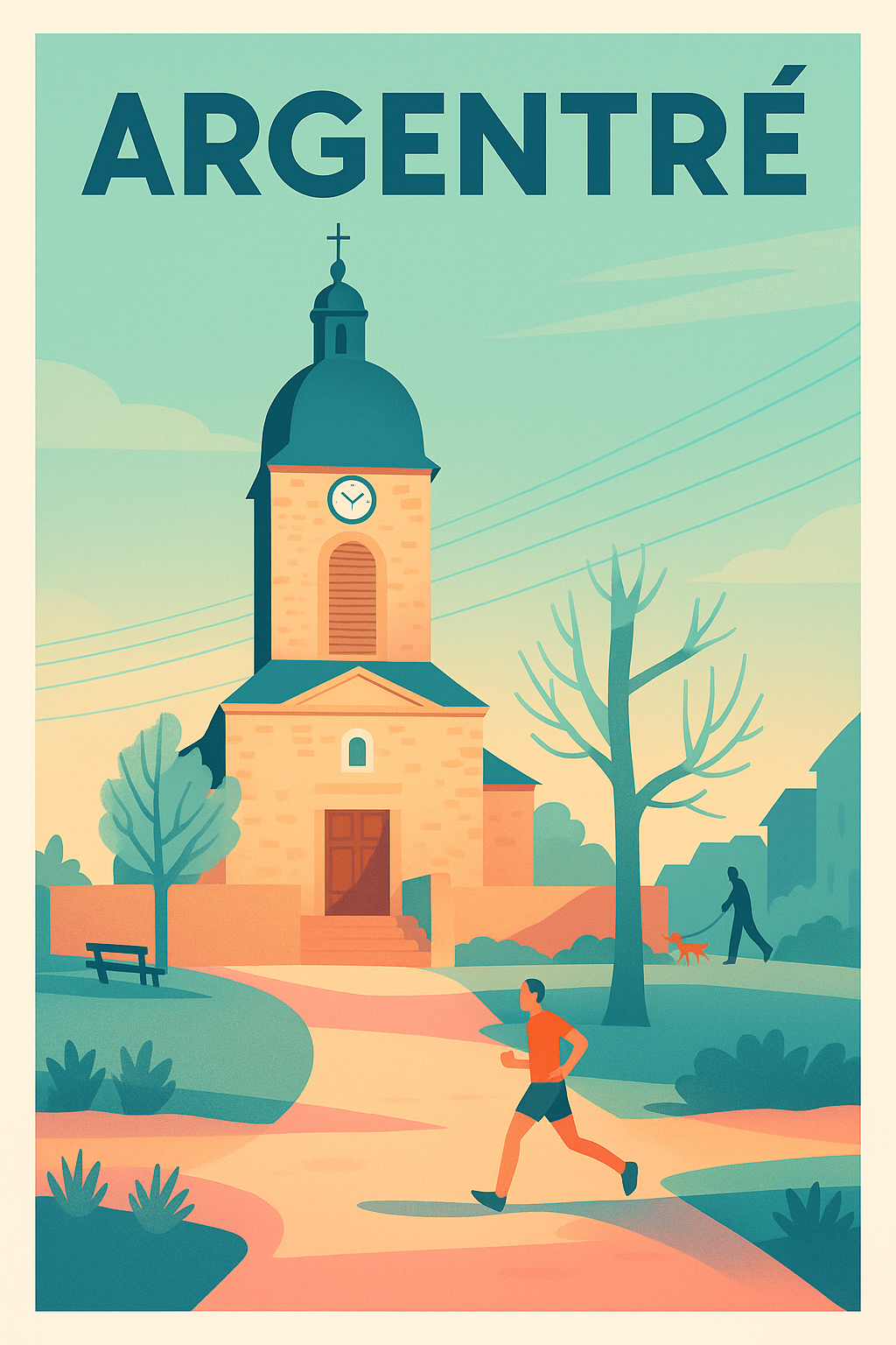 Affiche de Argentré - Charme paisible et dynamique au cœur de la ville