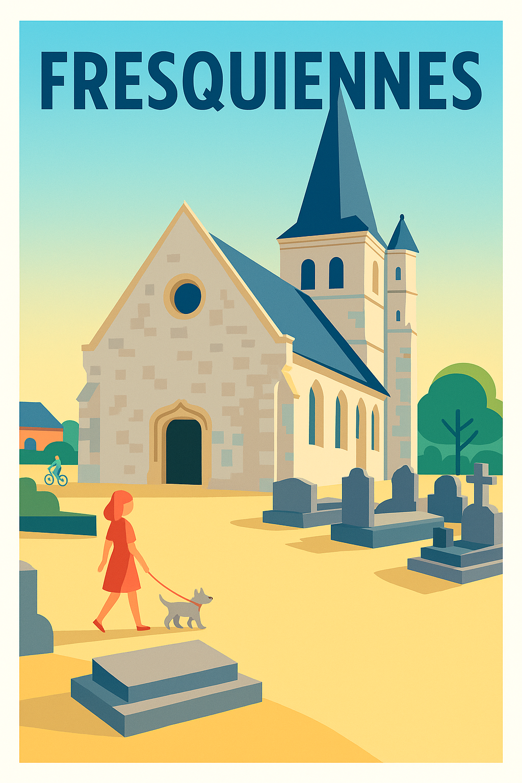 Affiche de Fresquiennes - Charme paisible et patrimoine authentique