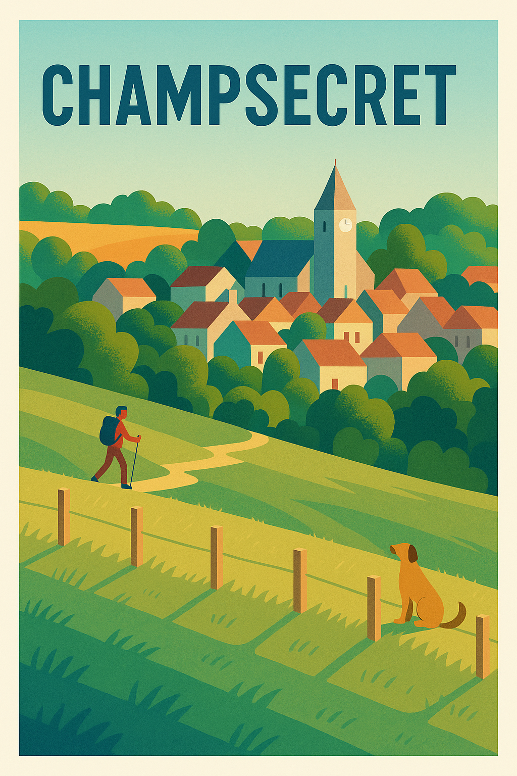 Affiche de Champsecret - Charme et Sérénité en Nature