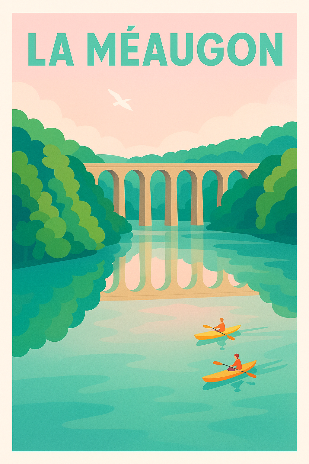 Affiche de La Méaugon - Sérénité au fil de l'eau
