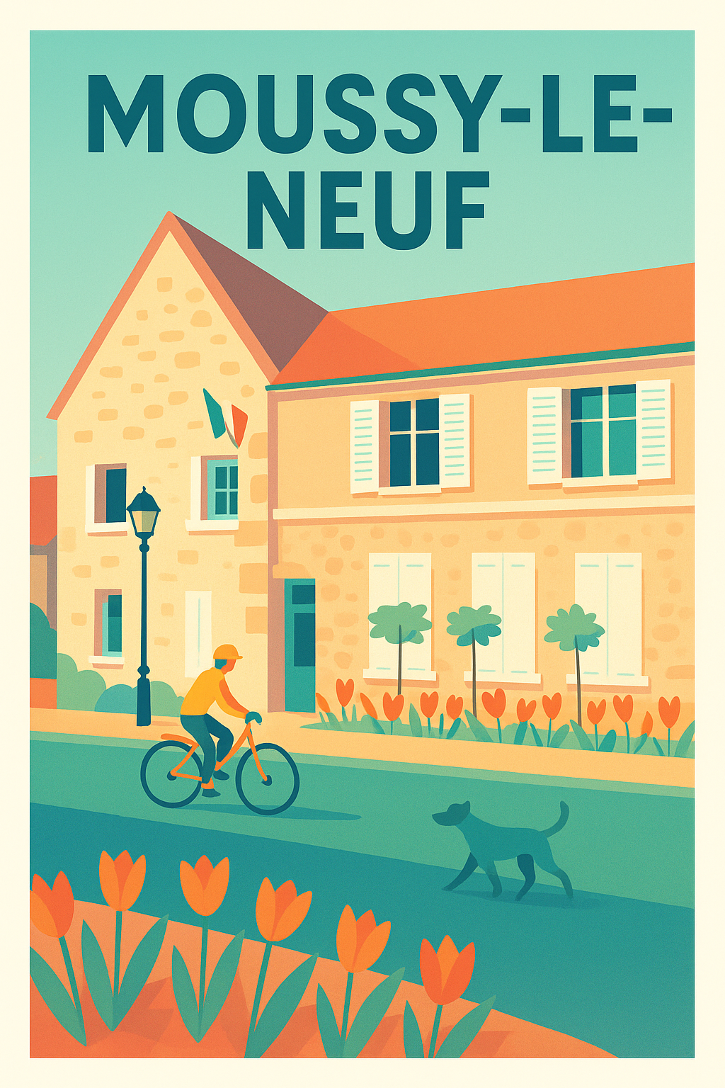 Affiche de Moussy-le-Neuf - Charme paisible et vie locale