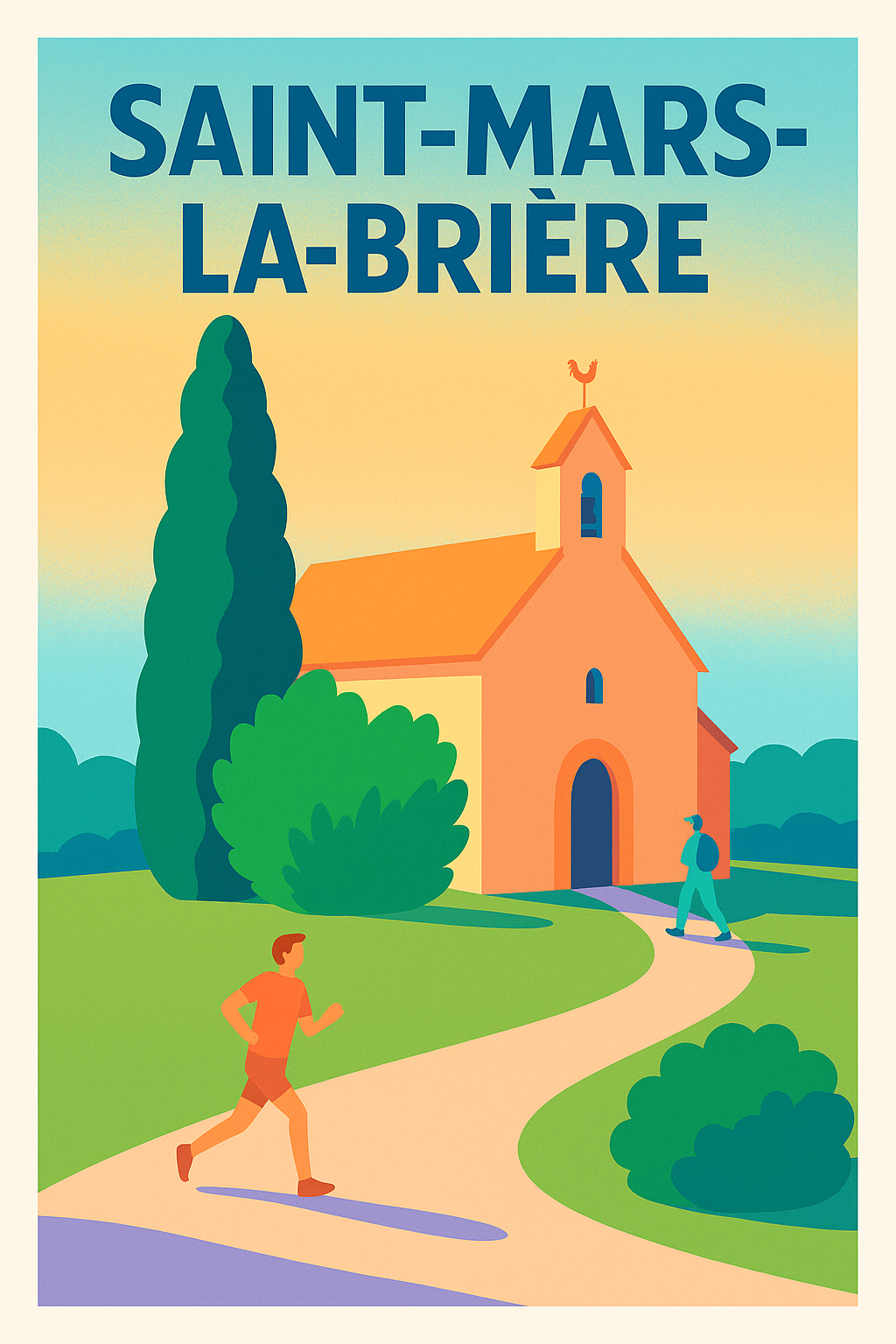 Affiche de Saint-Mars-la-Brière - Charme bucolique et douceur de vie
