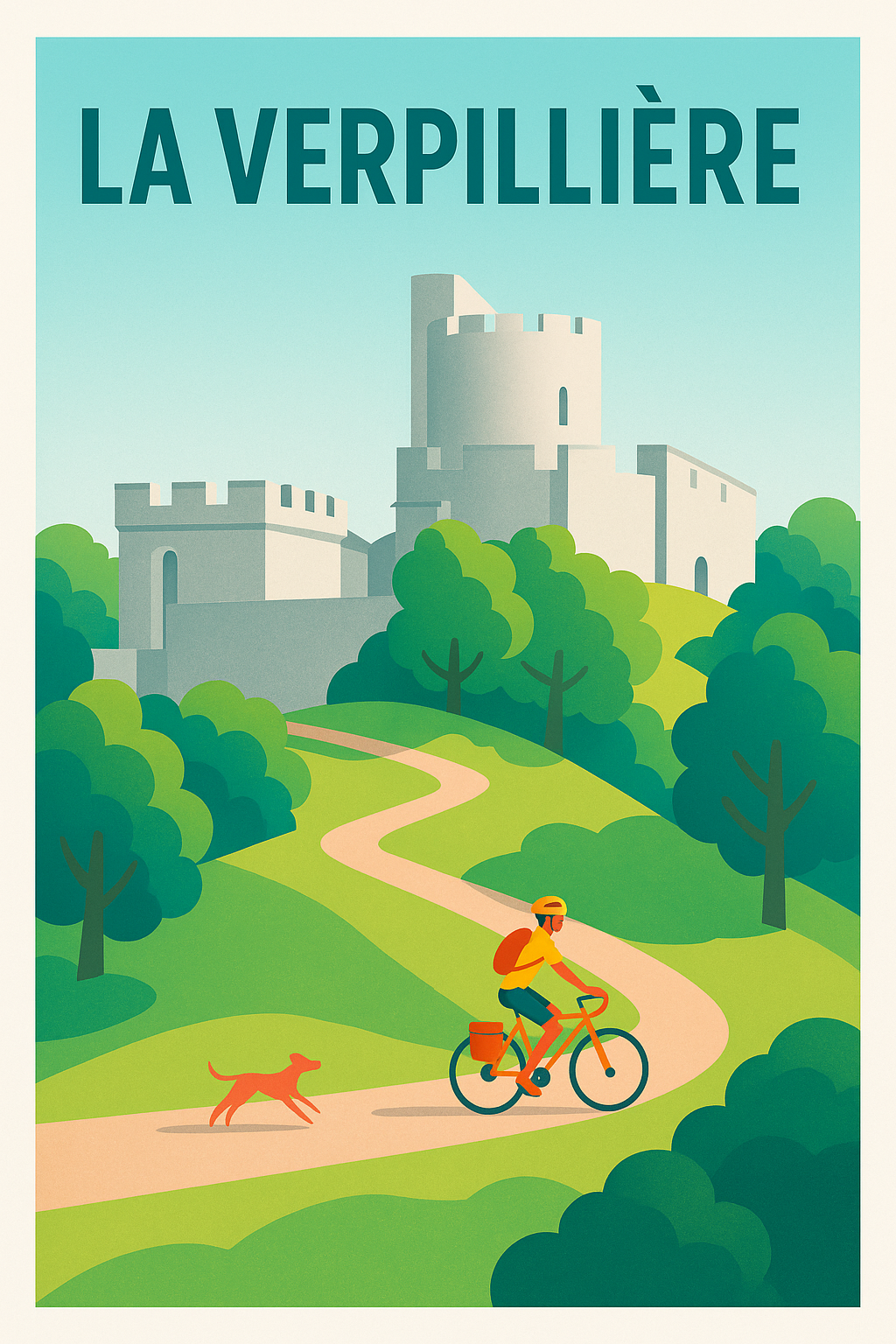 Affiche de La Verpillière - Nature et patrimoine en balade