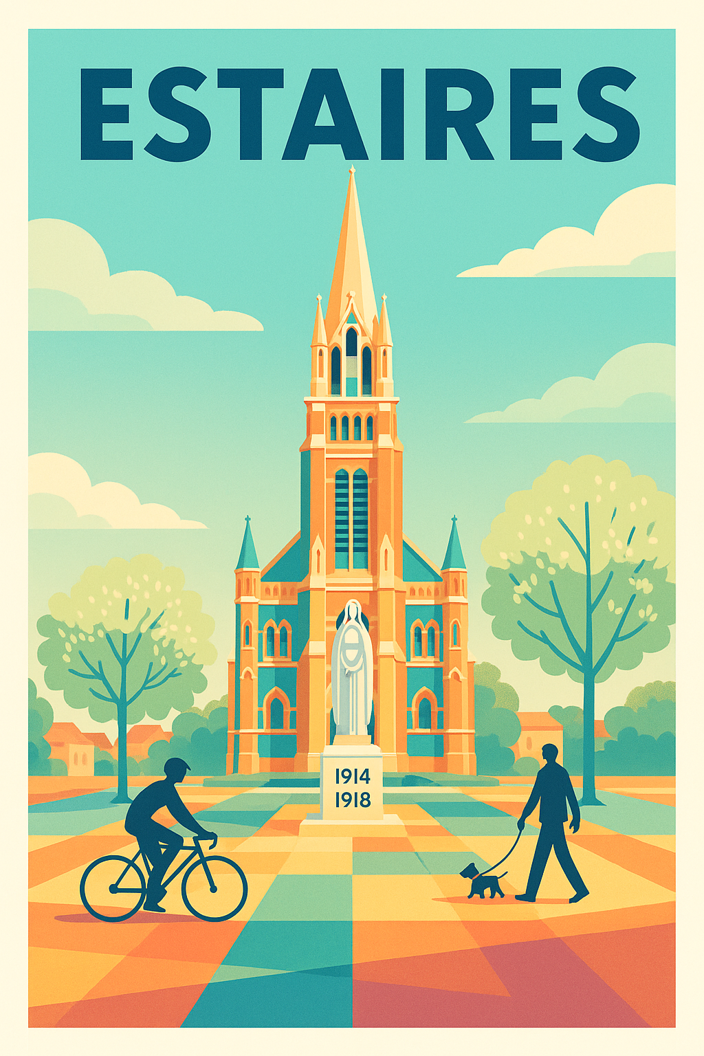 Affiche de Estaires - Charme historique au cœur de la ville