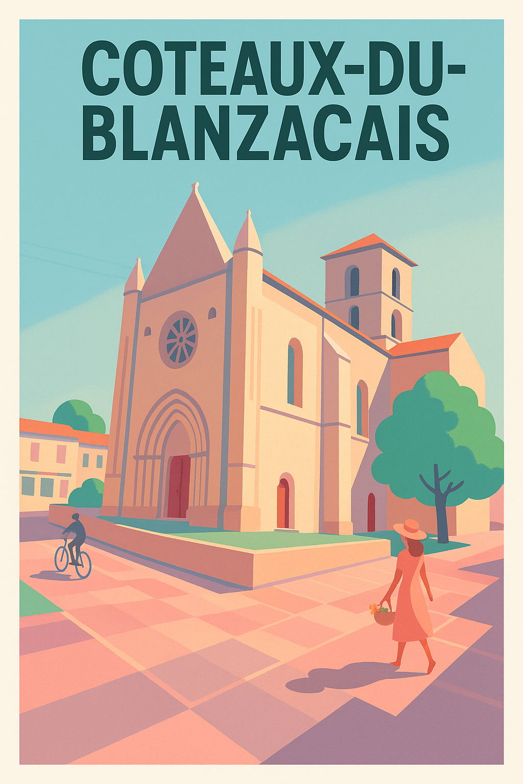 Affiche de Coteaux-du-Blanzacais - Charme et douceur d'un village paisible