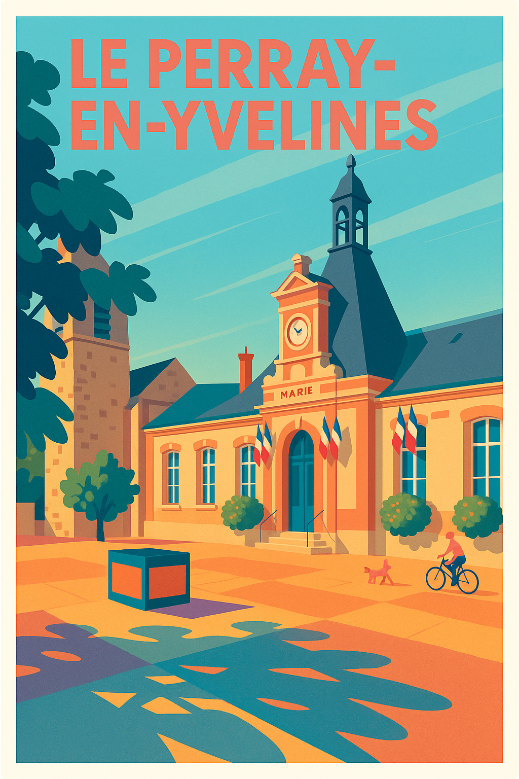Affiche de Le Perray-en-Yvelines - Charme authentique et douceur de vivre