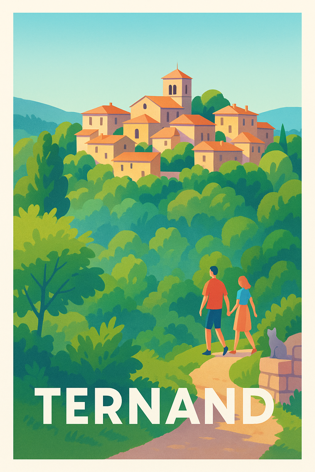 Affiche de Ternand - Escapade bucolique au cœur de la nature