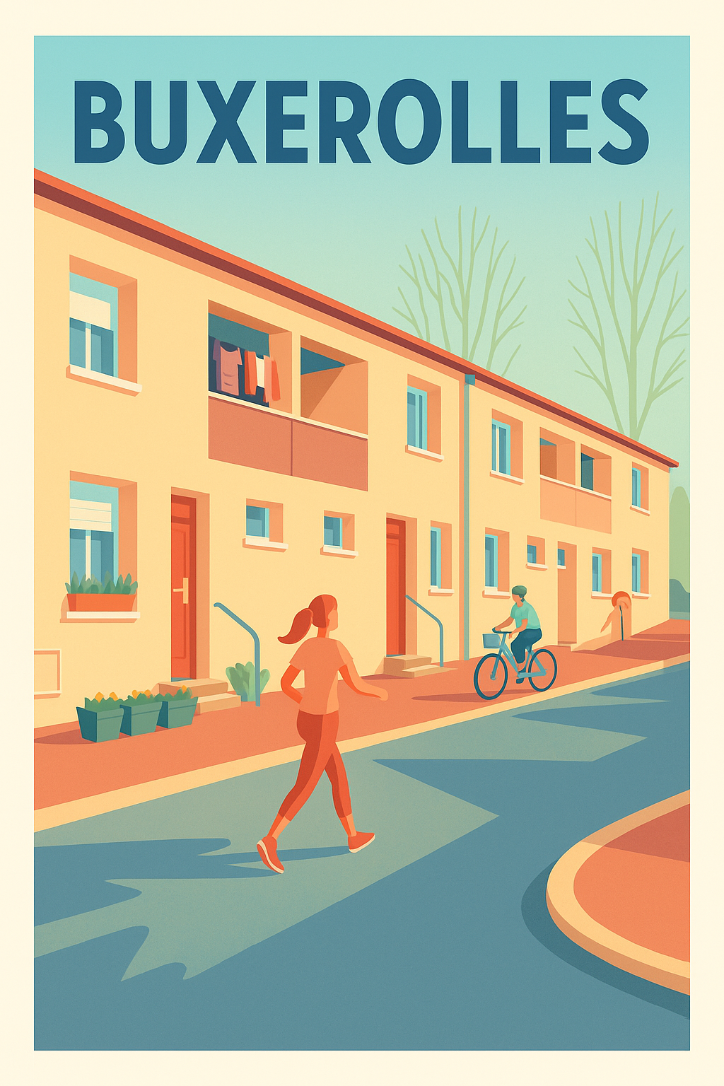 Affiche de Buxerolles - Ambiance de vie paisible au quotidien