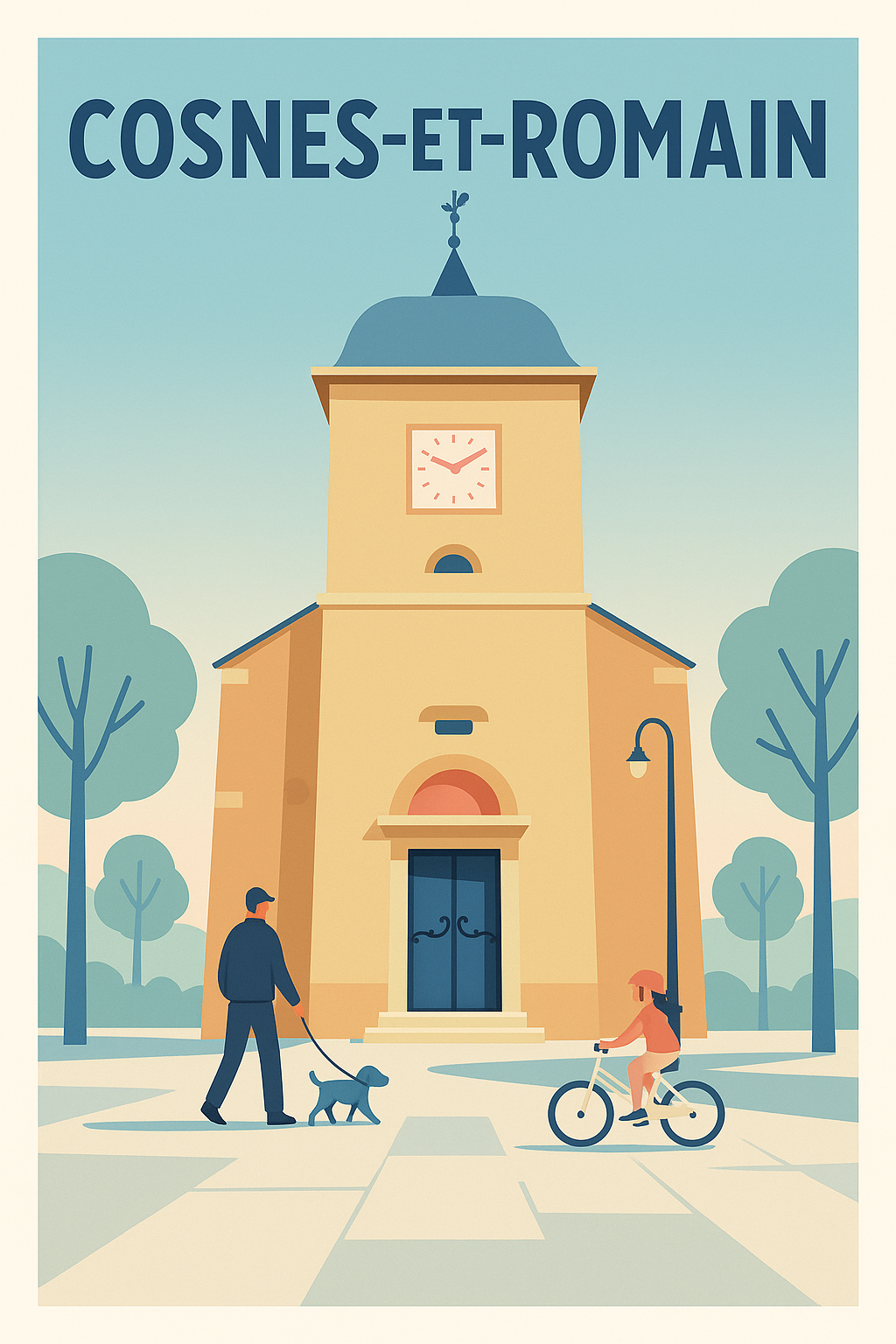 Affiche de Cosnes-et-Romain - Un moment de sérénité en plein cœur de la ville
