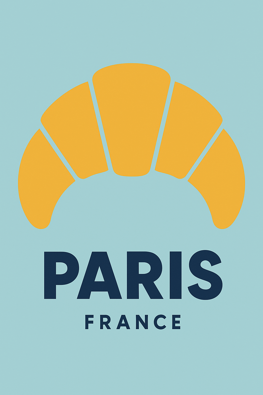 Affiche de Paris - Saveur et Art de Vivre à la Française