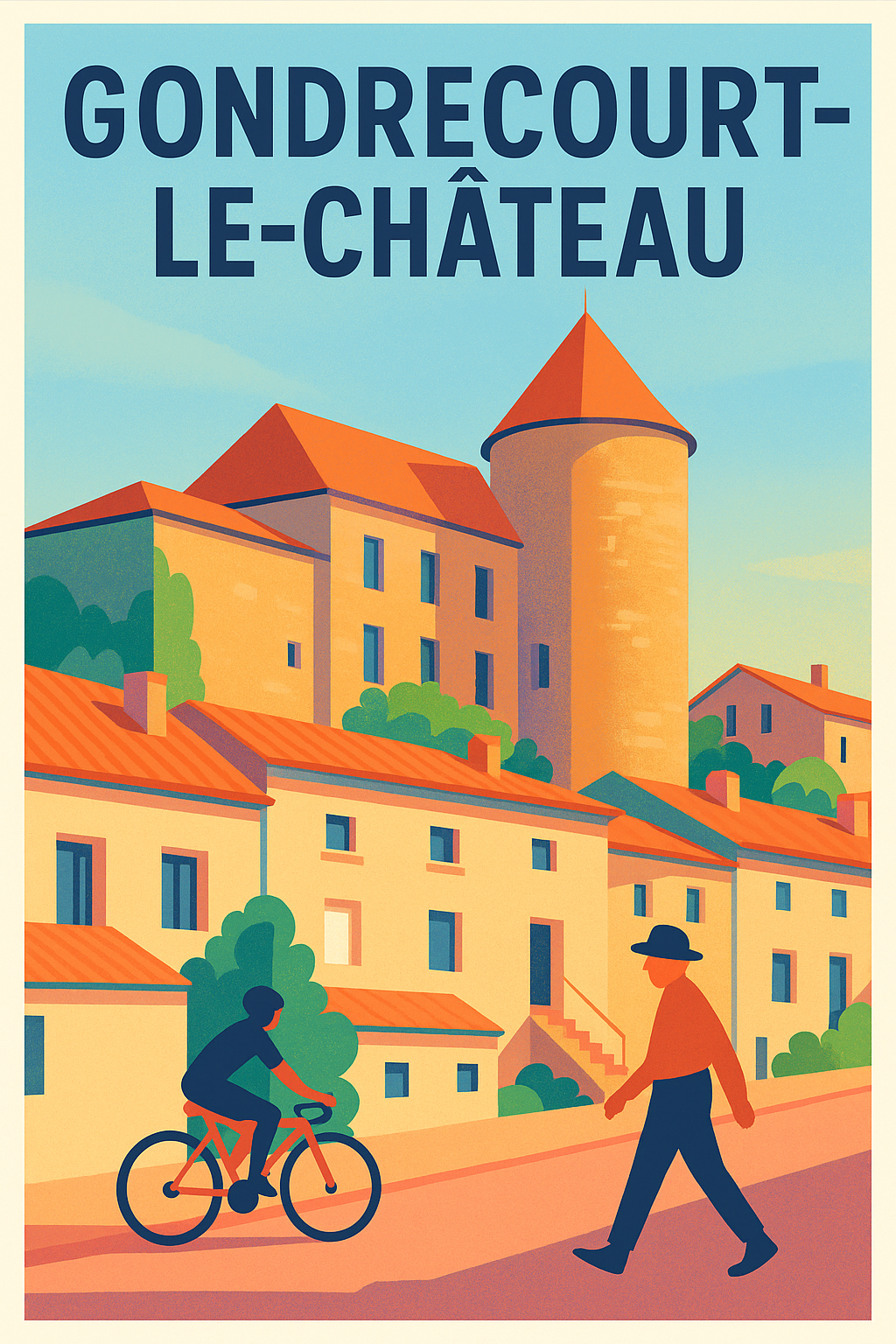Affiche de Gondrecourt-le-Château - Charme et quiétude d’un village lorrain