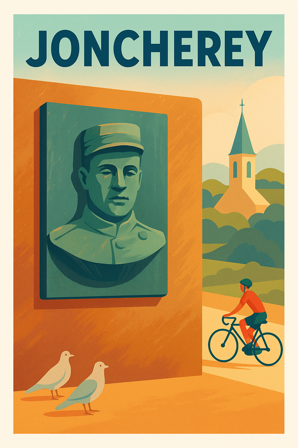 Affiche de Joncherey - Un hommage historique au cœur de la campagne