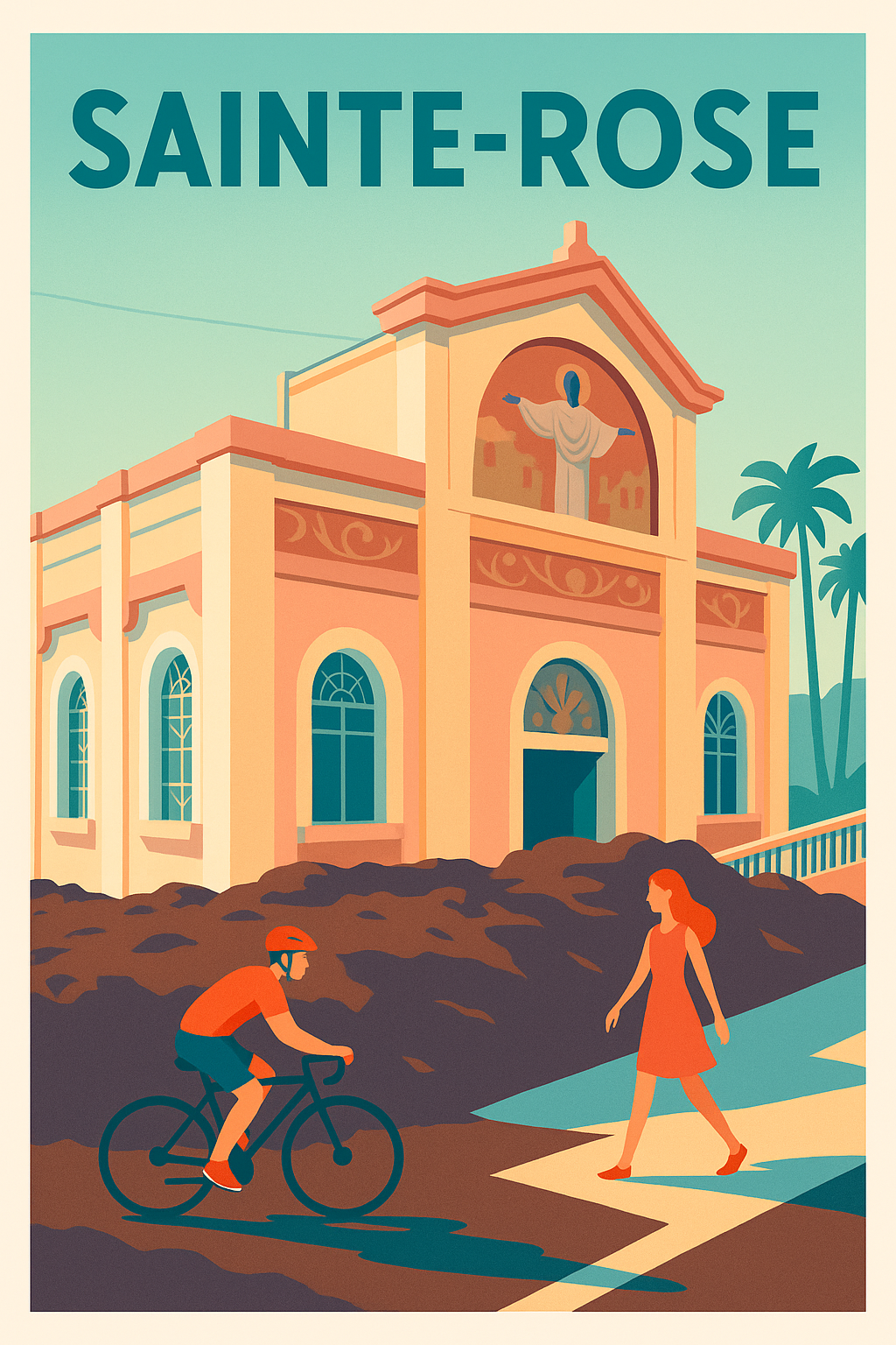 Affiche de Sainte-Rose - Charme et douceur d'un village créole