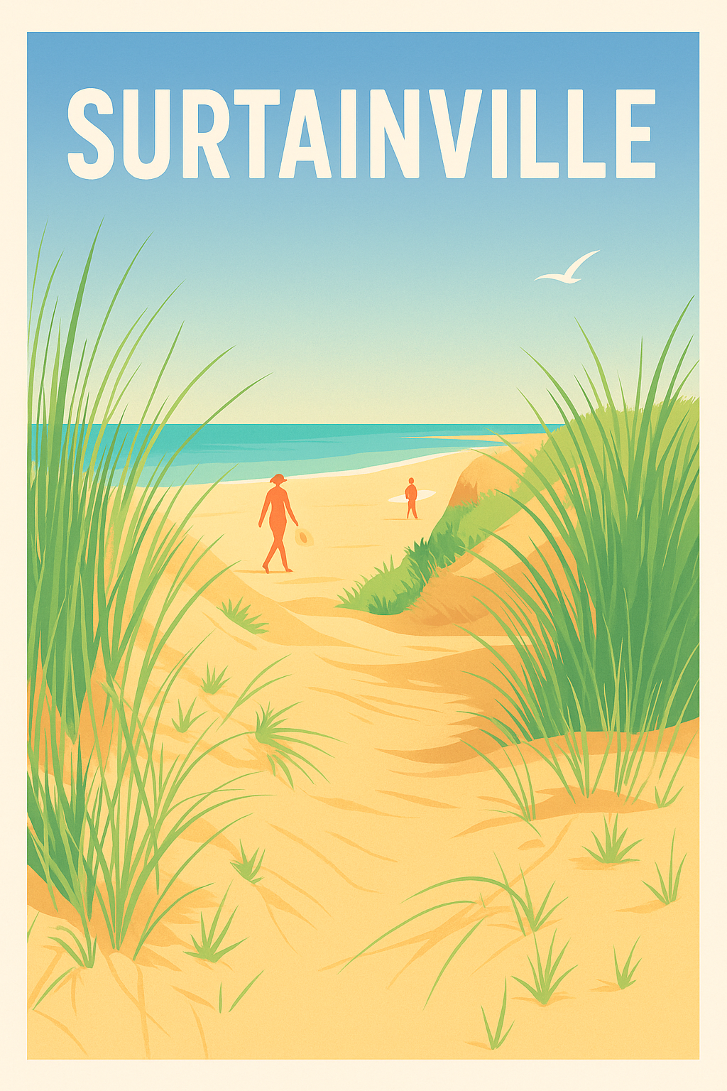 Affiche de Surtainville - Évasion balnéaire au cœur des dunes