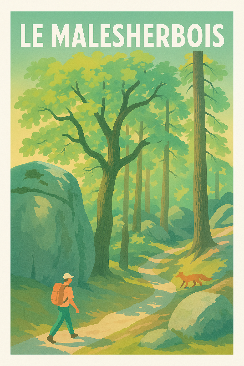 Affiche de Le Malesherbois - Promenade en pleine nature