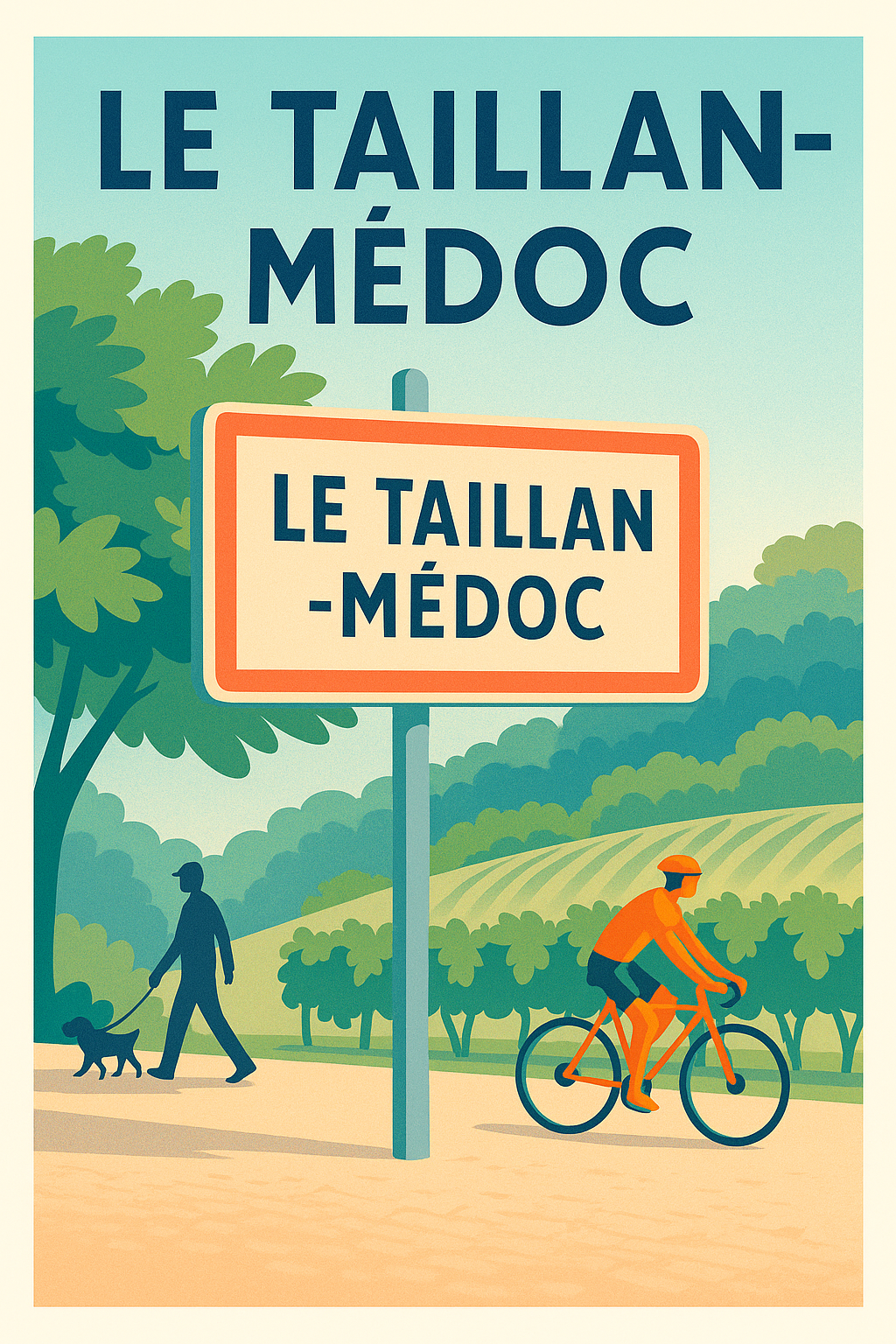 Affiche de Le Taillan-Médoc - Harmonie entre nature et vie active