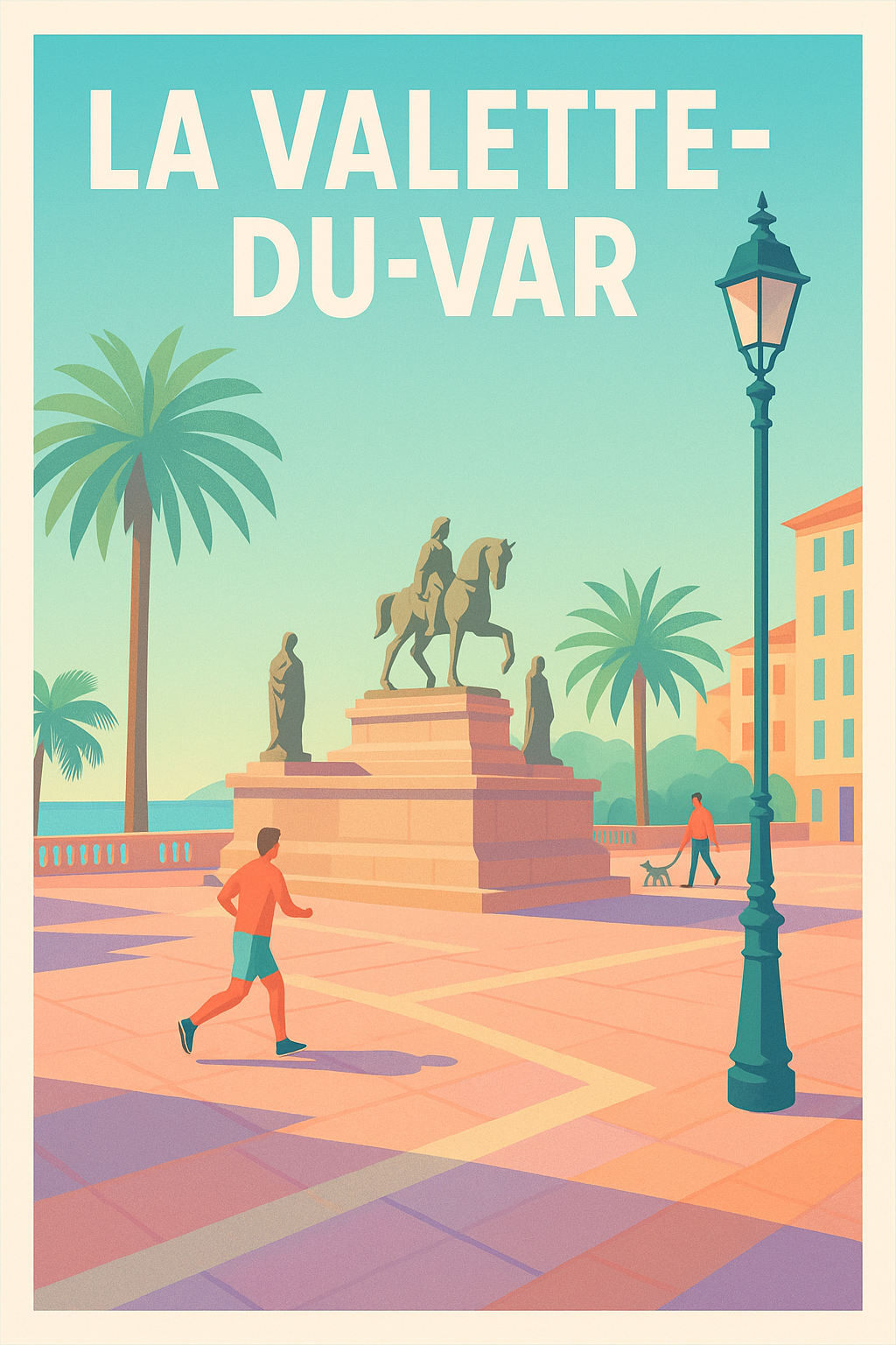 Affiche de La Valette-du-Var - Une ambiance Méditerranéenne paisible