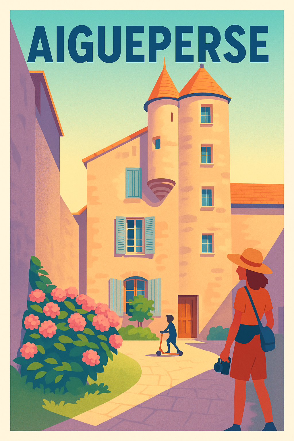 Affiche de Aigueperse - Le charme médiéval à portée de main