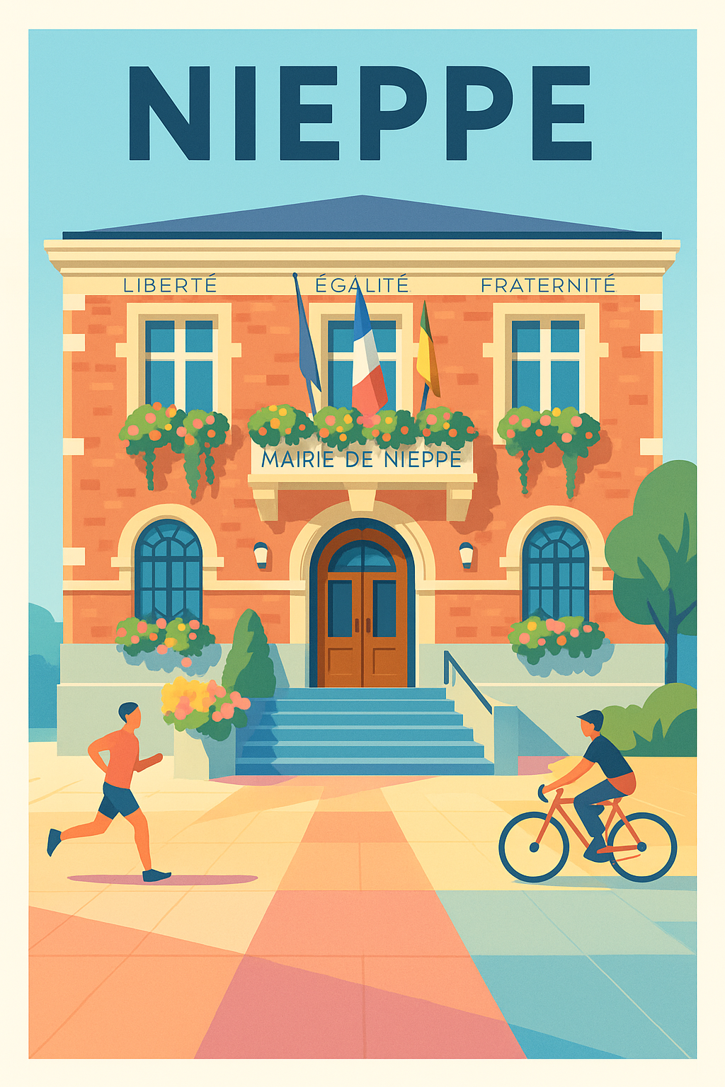 Affiche de Nieppe - Charme et sérénité au cœur de la mairie