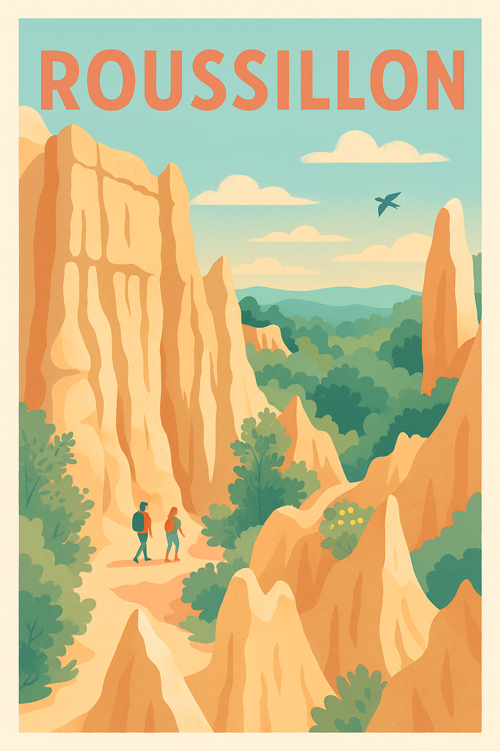 Affiche de Roussillon - Aventure au cœur des ocres